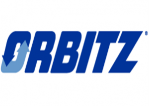 Orbitz logo on a white background