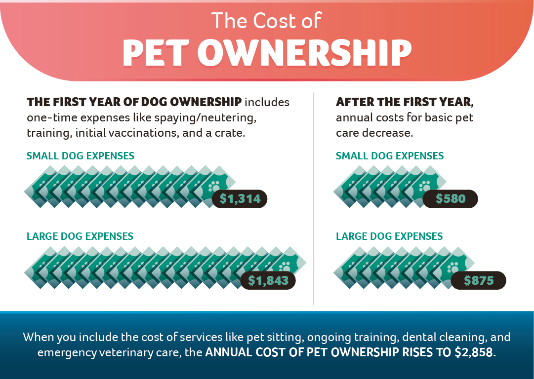 The cost of pet ownership
